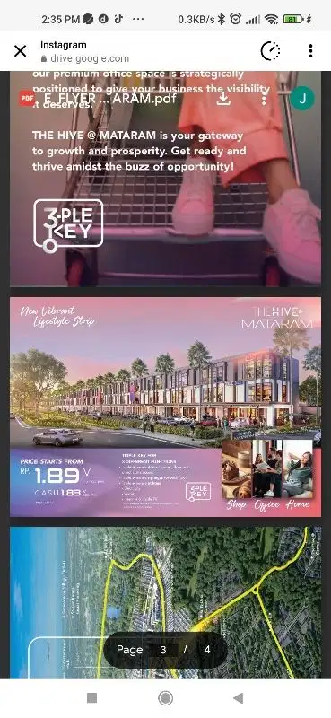 Launching Ruko The Hive Park Serpong dekat dengan gading serpong