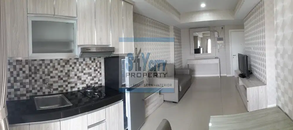 DISEWAKAN 2 BR FULL FURNISHED METRO PARK RESIDENCE SIAP HUNI
