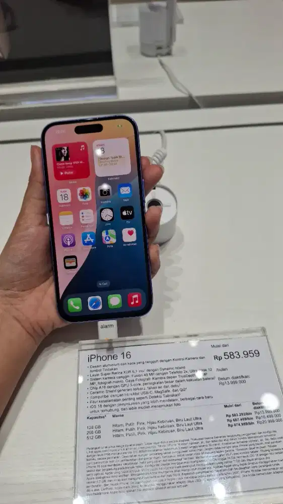 Iphone 16 128GB NEW GARANSI RESMI