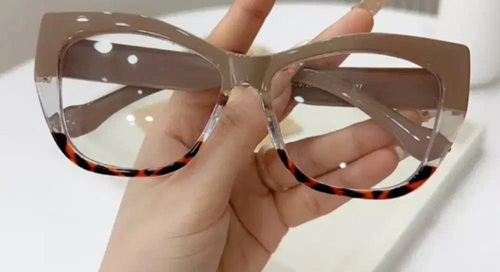 KACAMATA BLUE RAY NORMAL ANTI RADIASI MODEL EYE CAT