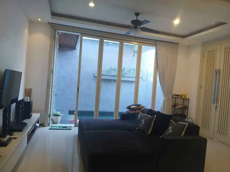 Rumah Modern Style Villa View Sawah di Kerobokan Bali - Thumbnail 10