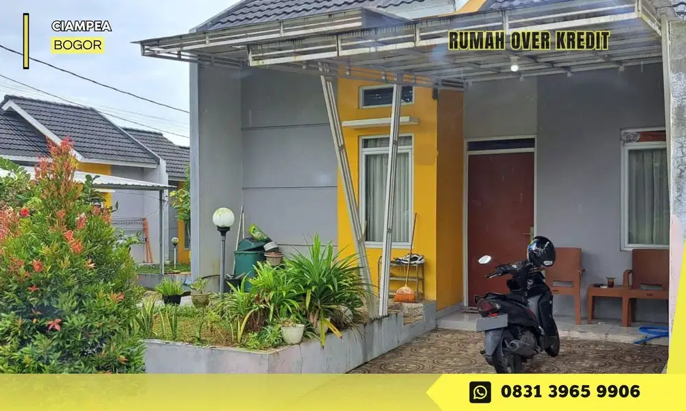 Over Kredit Rumah HOOK LT98 sisa 10THN lg di Geriya Selaras Ciampea