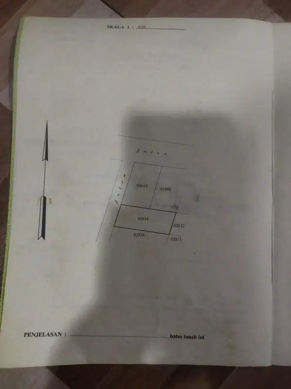 Tanah lingkungan villa Airis Ungasan, akses jalan 5 meter
