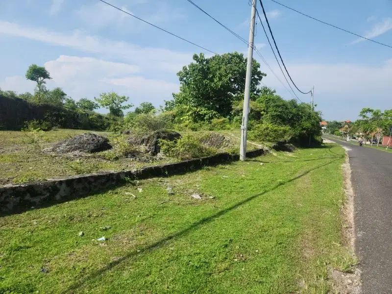 Tanah Strategis di Raya Pantai Pandawa Bali, Cocok untuk Investasi