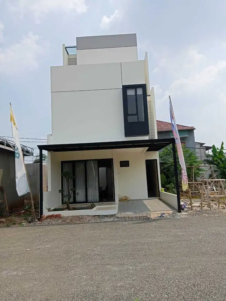 Rumah 3 lantai Pisangan Ciputat Timur dekat MRT Lebak bulus