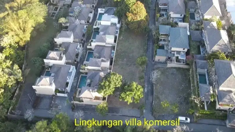 Tanah kawasan villa di jalan pantai melasti,  akses jalan 4 meter