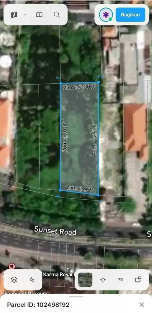 Tanah Komersial  Prime Location for Business dan Investment