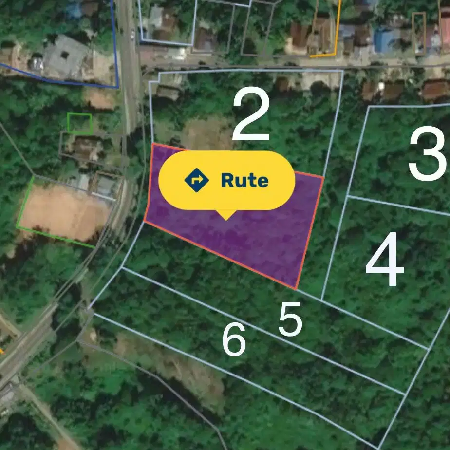 dijual tanah balikpapan kilo 24 luas posisi hook