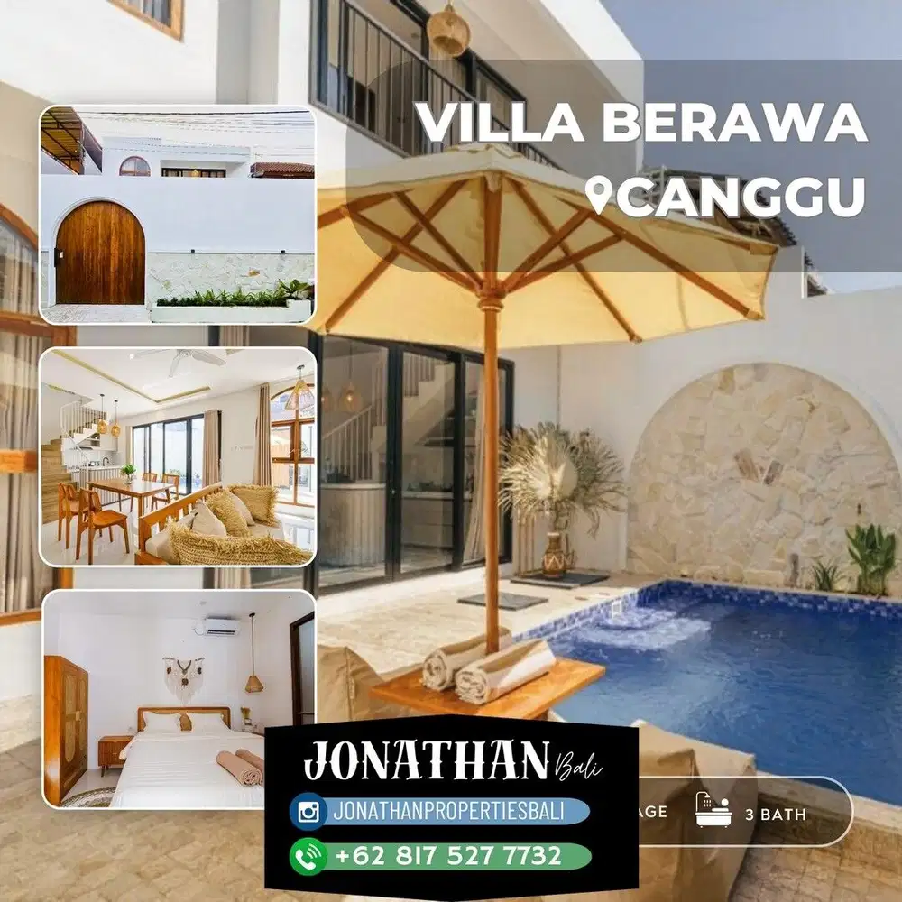 Dijual Vila Mediterania yang Memukau di Berawa - VSYK