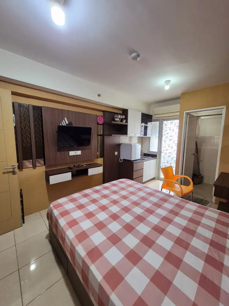 Disewakan Apartemen Educity, Pakuwon City Studio Full Furnished Y2927