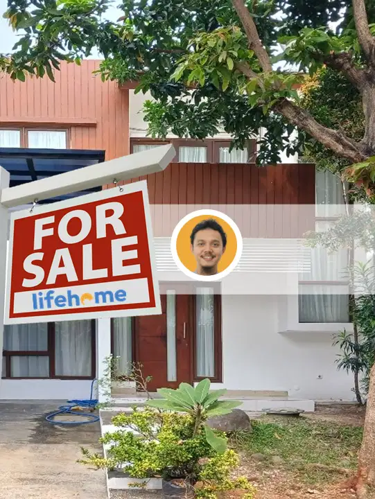 Rumah Emerald Townhouse Lingkungan Profesional Bintaro