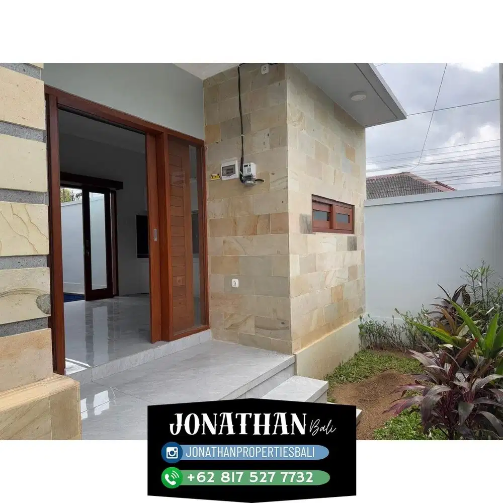Dijual VILA BARU DI SANUR – KESEMPATAN LANGKA!