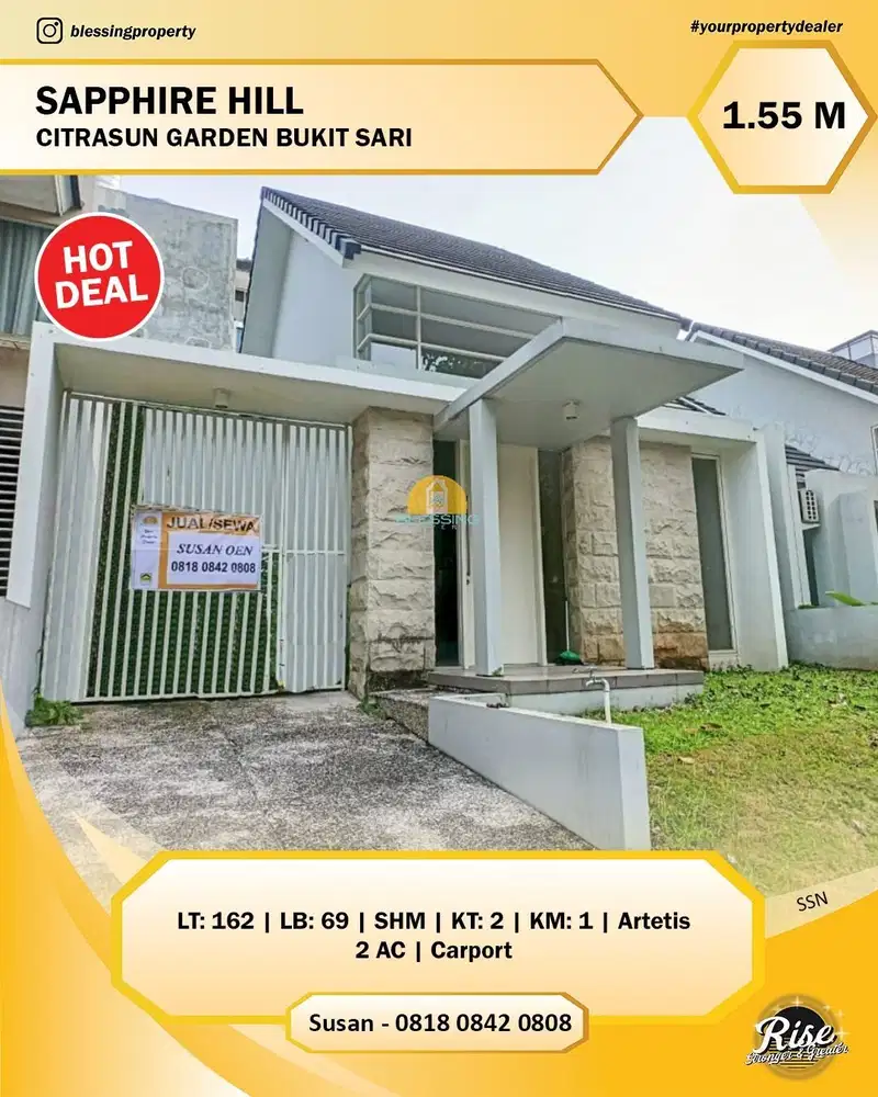 Rumah Minimalis Murah di Citrasun Garden dekat UNDIP