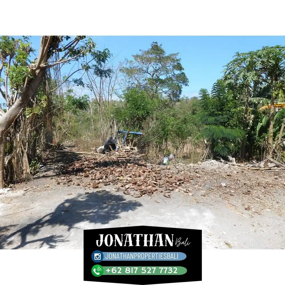 Dijual Tanah Kavling Murah Luas 8 Are Dekat Alila Pecatu - Lskt