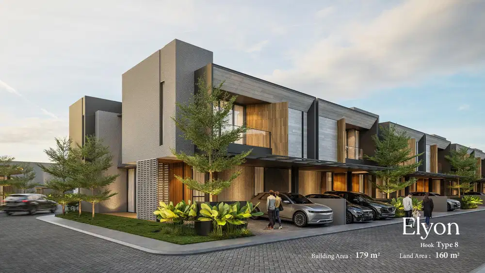 Giantara Serpong City. Rumah 2 lt , DP0%. Dekat jalan tol