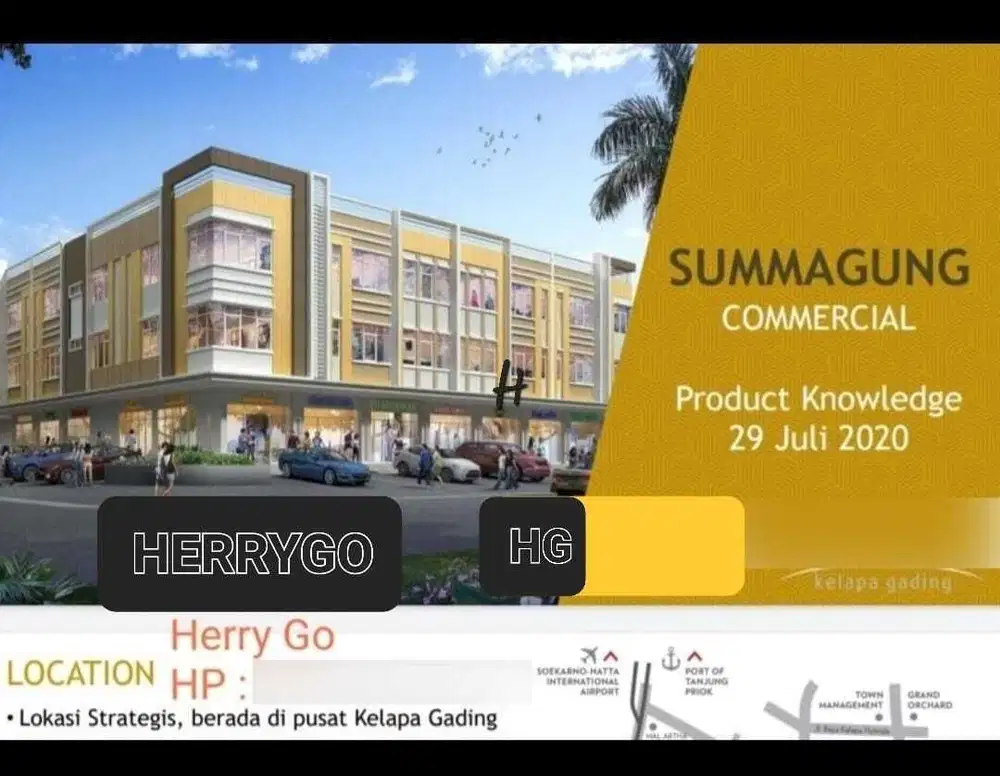 Summagung Commercial Lokasi Strategis Kelapa Gading
