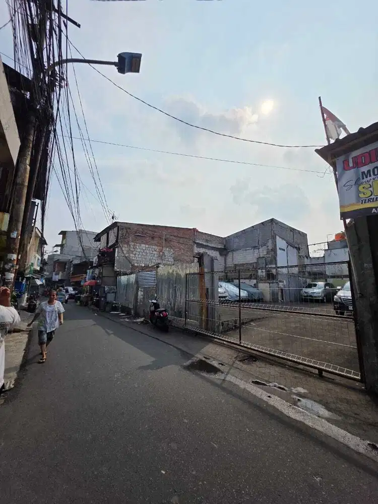 V018 TANAH STRATEGIS LUAS 236 M2 PALMERAH 10 MENIT MALL TAMAN ANGGREK