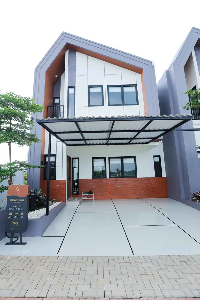 Rumah cluster SIAP HUNI ready SHM dekat BSD