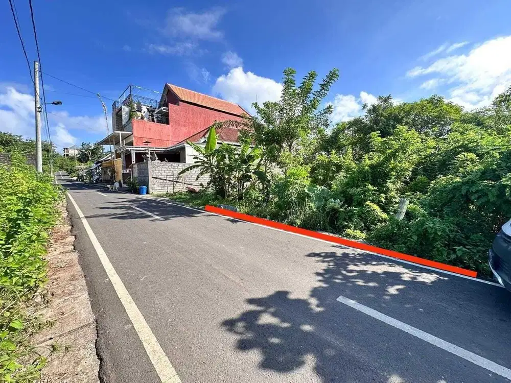 Tanah Cocok untuk Villa atau Rumah Kost Jl Dukuh Sari Nusa Dua