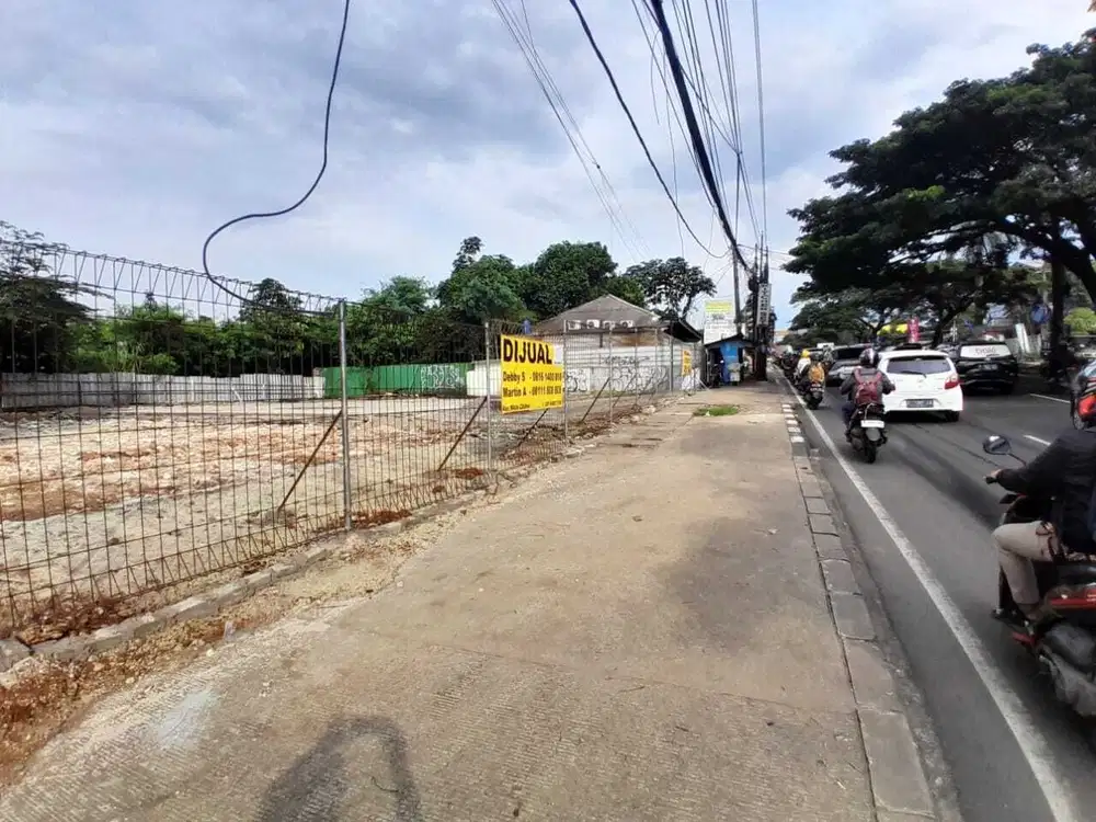 Tanah Komersial jalan Alternatif Cibubur Murah di bawah NJOP