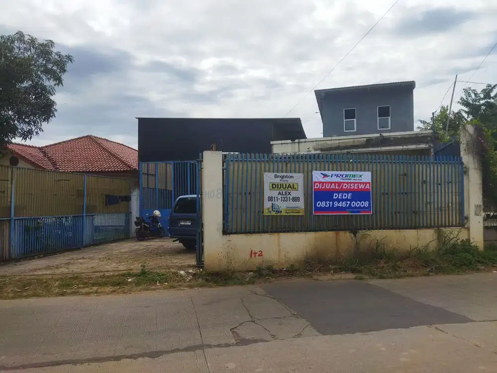 Dijual Cepat Gudang Workshop Diklat Pemda Curug