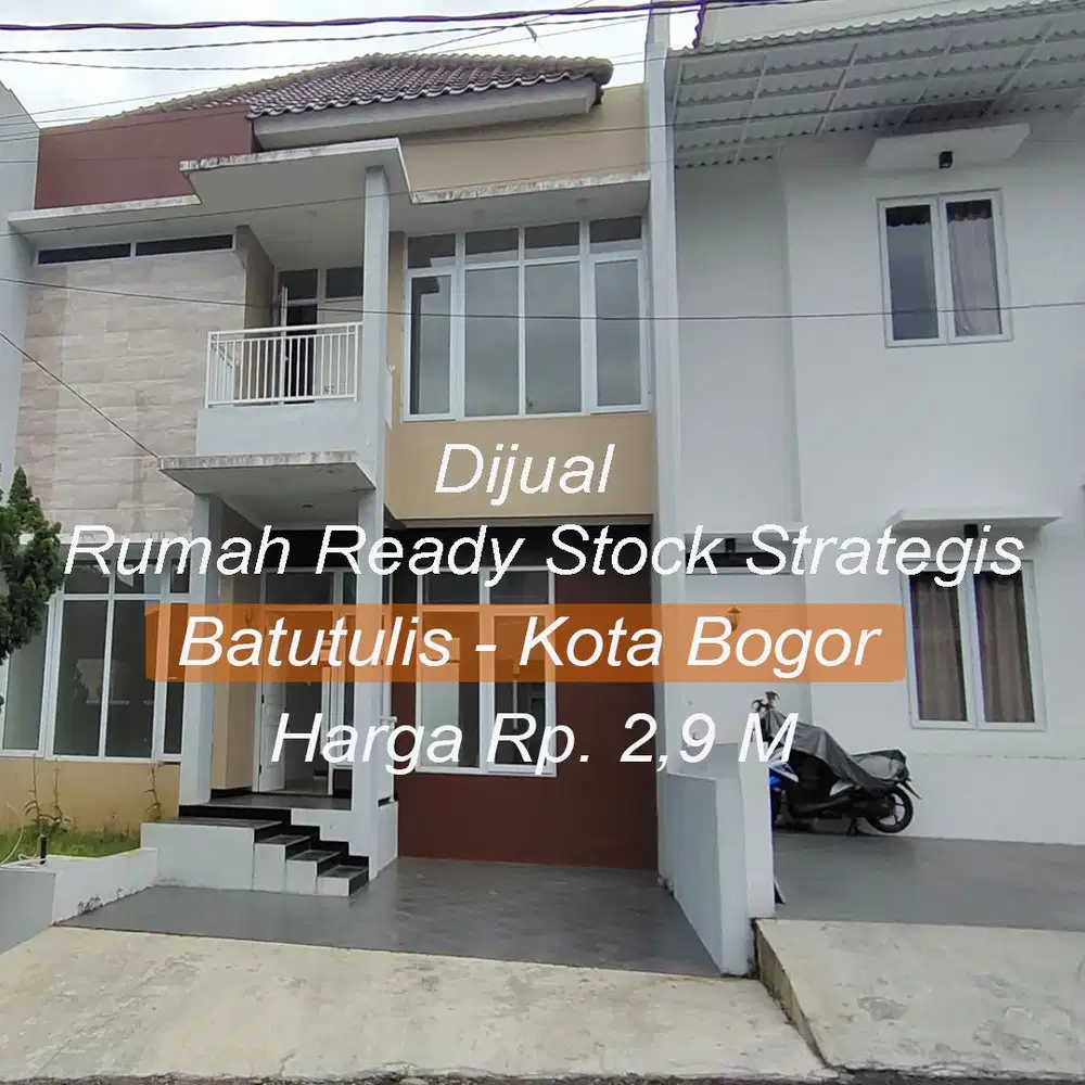 Dijual Cepat Unit Rumah Premium Siap Huni Lokasi Batu Tulis Kota Bogor