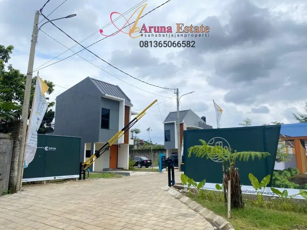 Cluster rumah 2 lantai  kota Bogor. Strategis, mewah, nyaman, aman