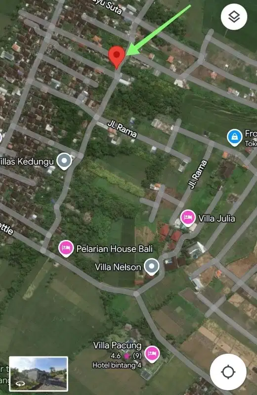 Tanah Strategis di Pantai Kedungu Tabanan Cocok untuk Villa