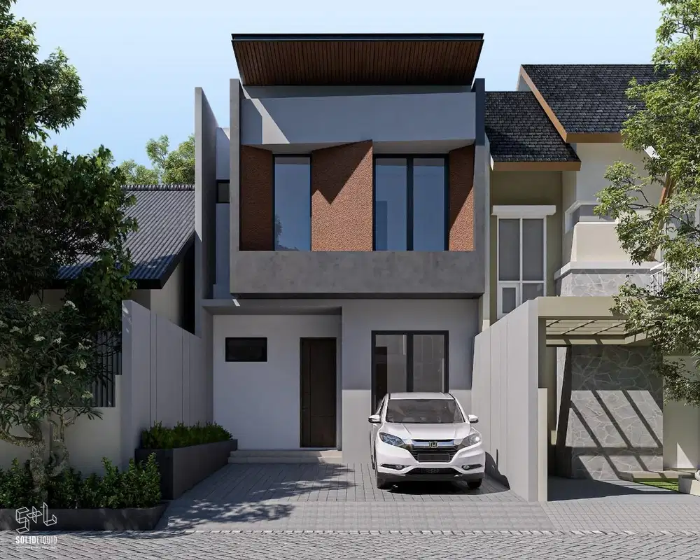Rumah Baru Modern Minimalis Manyar Surabaya Timur