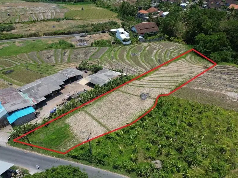 Tanah komersial 12 menit ke pantai Canggu