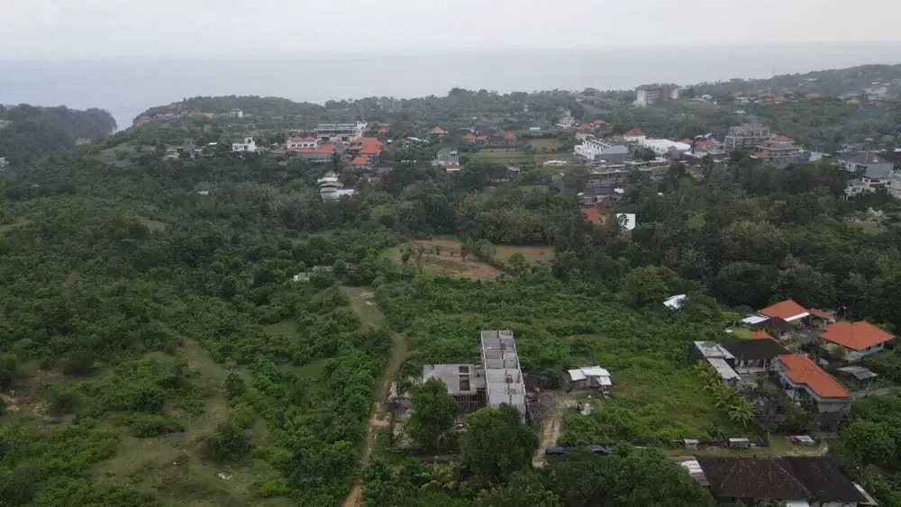 Tanah View Laut 600m2 di Pantai Melasti Bali