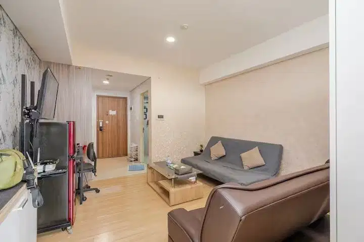 DIJUAL Apart Skandinavia Tangcity STUDIO / 1 Junior Bedroom