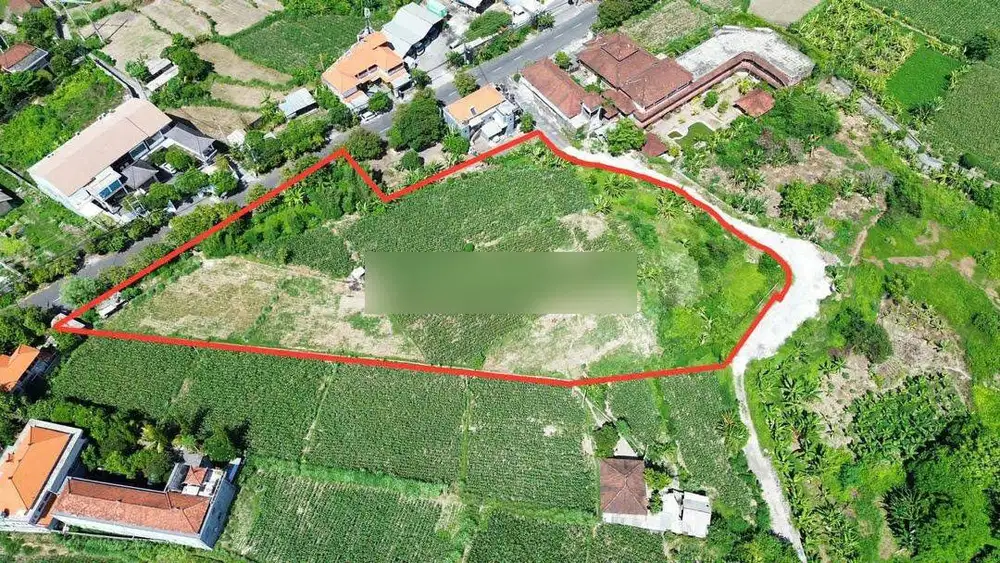 tanah di jalan utama Padang galak Sanur,350 meter ke pantai