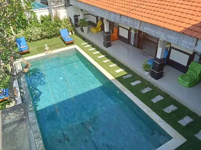 Villa 5 kamar di Canggu, View sawah dan Gunung