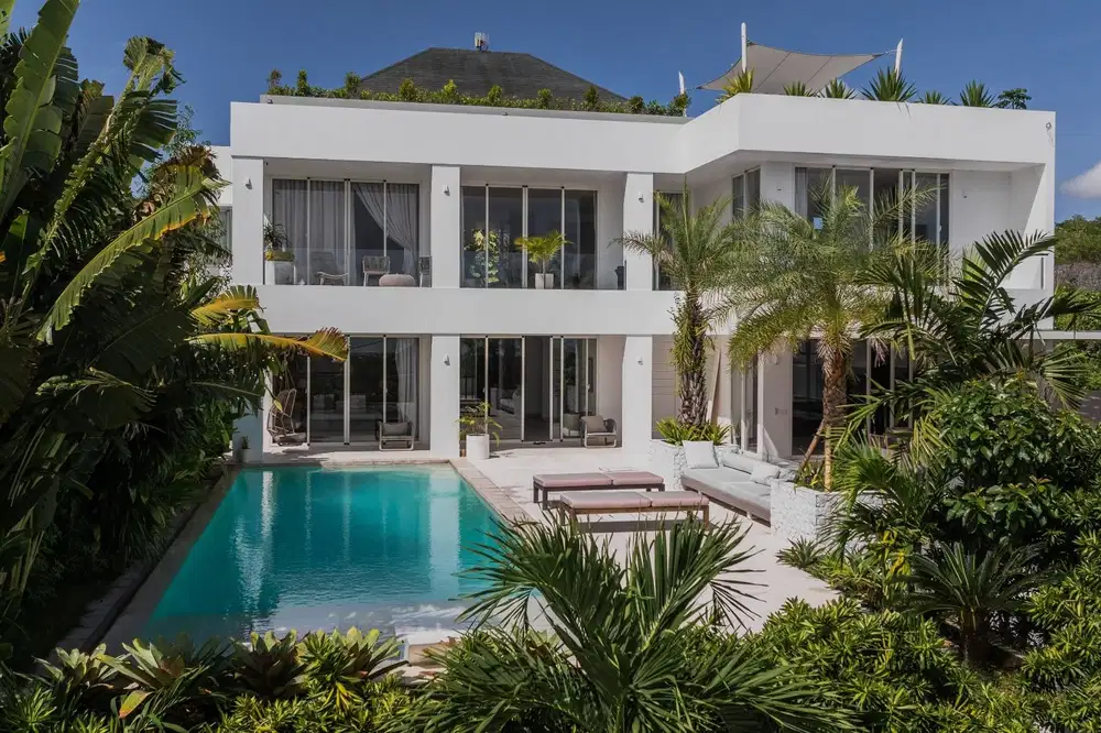 Luxury Villa Jimbaran View Laut dengan Rooftop & Cinema