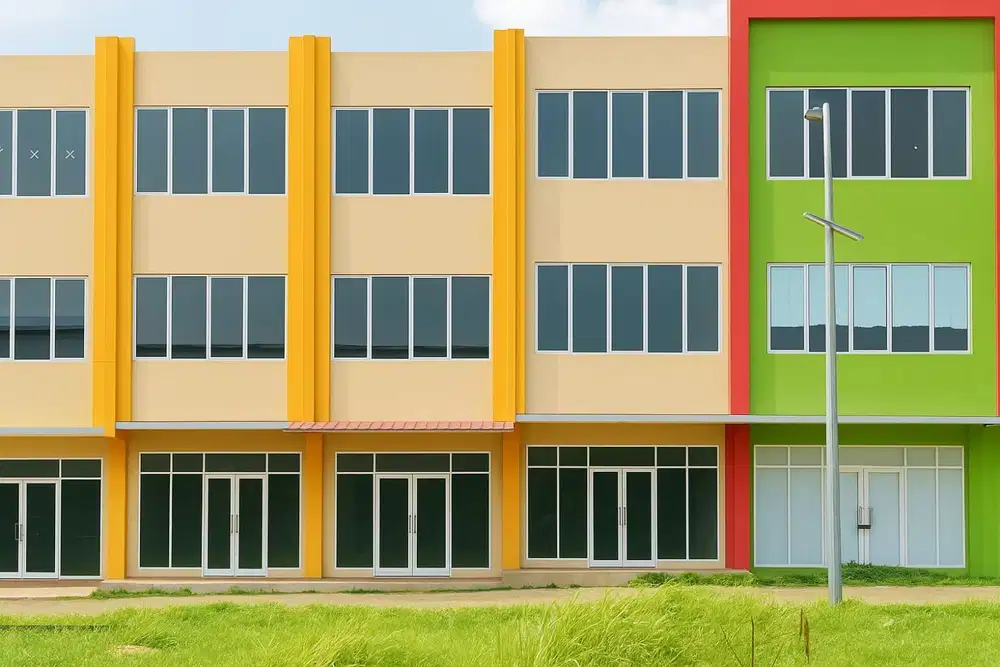 RUKO 2 dan 3 lantai cocok untuk pergudangan di BNR Kota Bogor