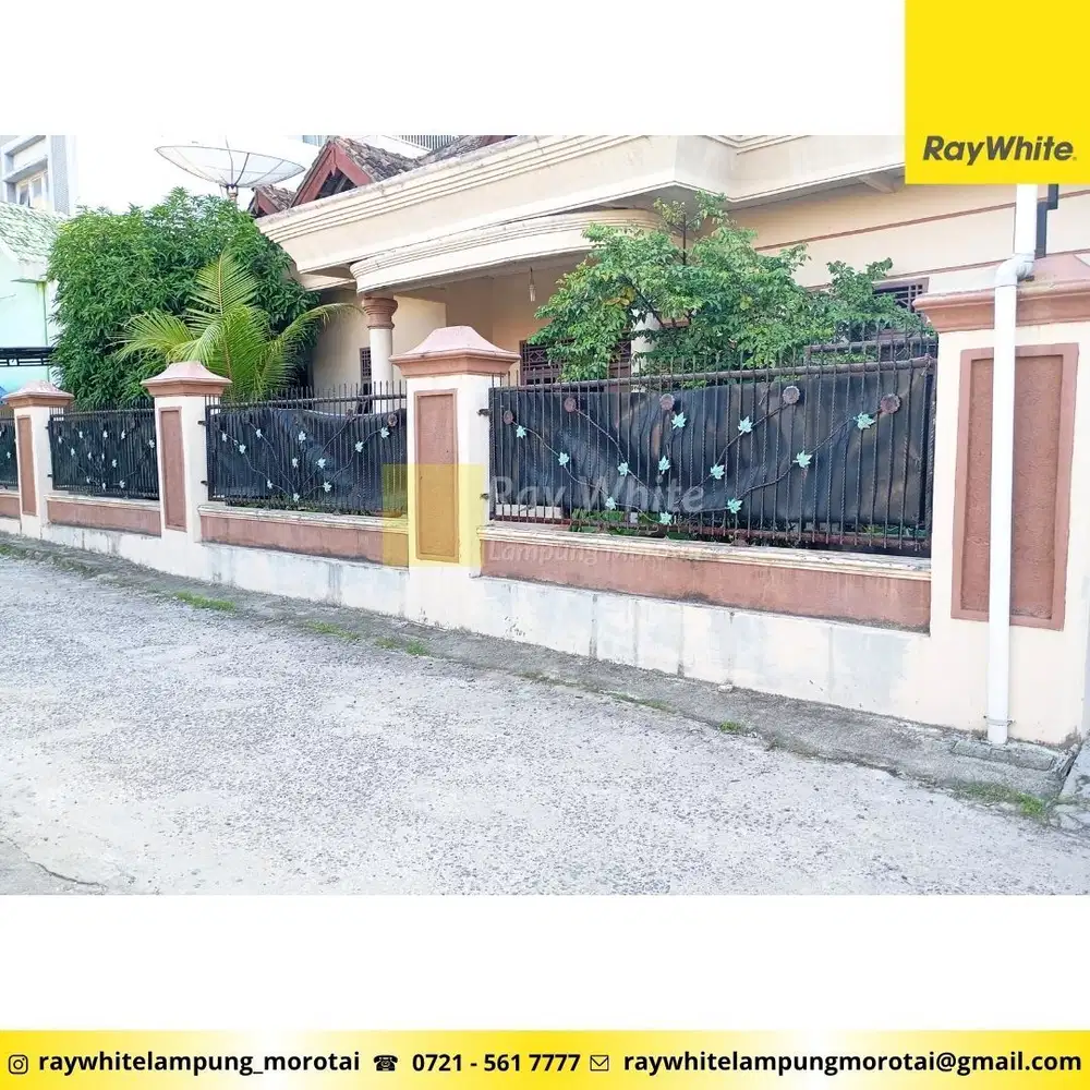 rumah 351 m2 langkapura bandar lampung