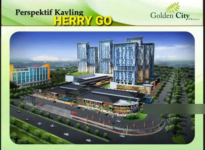 Kavling Komersial Golden City Bekasi
