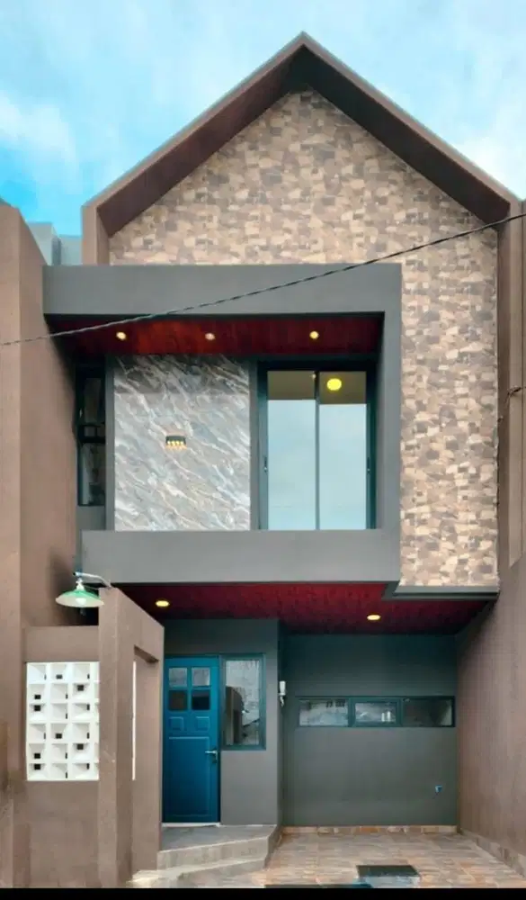 Dijual Rumah BARU 2 Lantai Griya Mapan Sentosa Tropodo, Waru, Sidoarjo