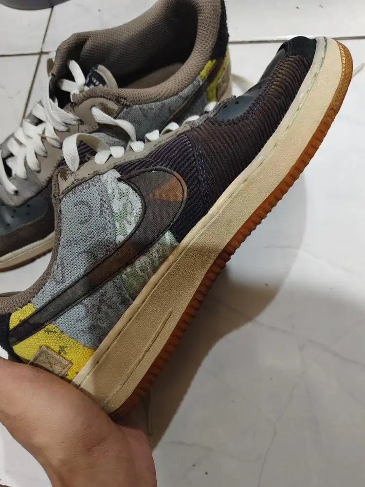 NIKE AIR FORCE 1 X TRAVIS SCOTT CACTUS JACK PREMIUM