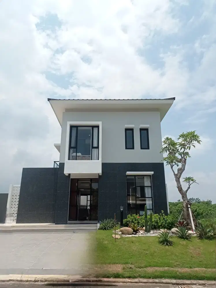 RUMAH READY FURNISHED + POOL  TYPE ADELAIDE DI CLUSTER CITRALAND BSB SMG