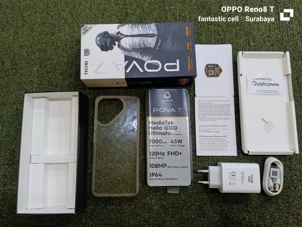 Tecno pova 7 ram 8/128gb