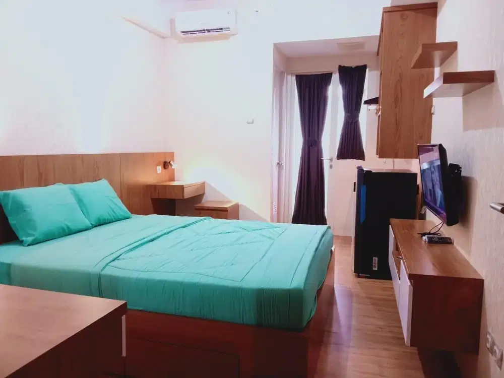 Sewa Apartemen Studio Murah Siap Huni di GLV Ciputat Full Furnished