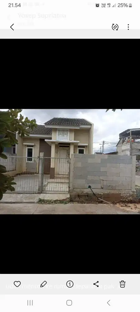 Sewa rumah tahunan di grand harmoni 2 balaraja rumah luas hook