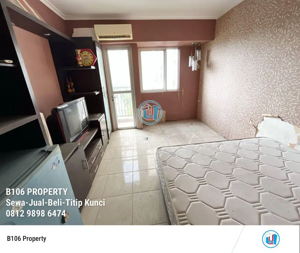 Jual cepet harga BU studio apartemen maple park sunter jakarta utara