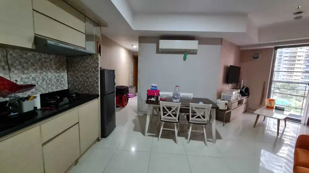 Dijual cepat apartemen the mansion kemayoran 2 kamar full furnish