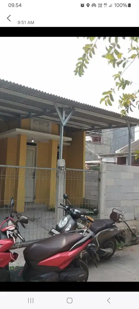 Sewa tahunan rumah hook perum grand harmoni 2 blok c2 no 8 hook