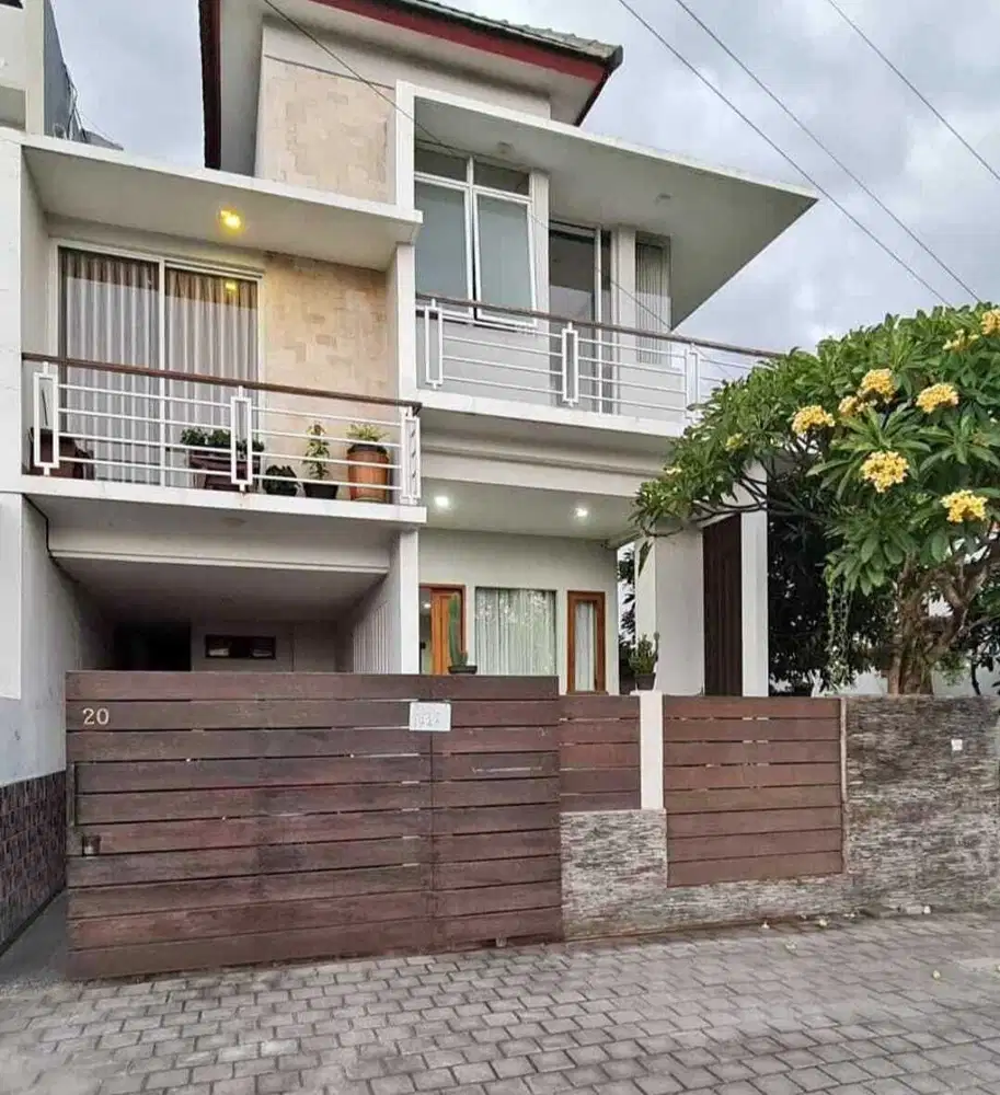 Rumah Modern View Sawah Di Tukad Badung Renon Dkt Sanur Sanglah Panjer