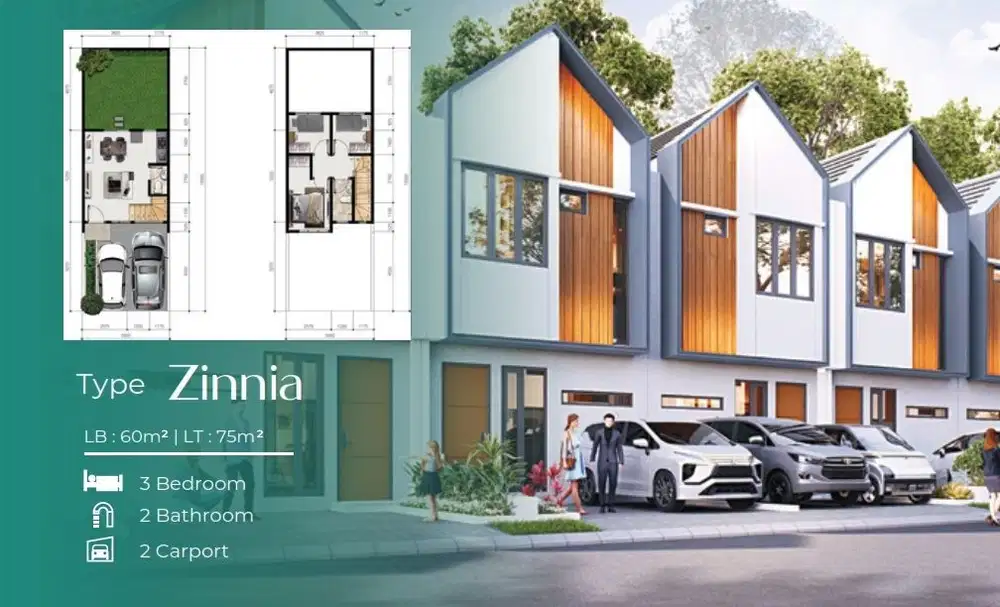 RUMAH MODERN MANSION GARDEN LOKASI STRATEGIS 5 MENIT DARI PINTU TOL