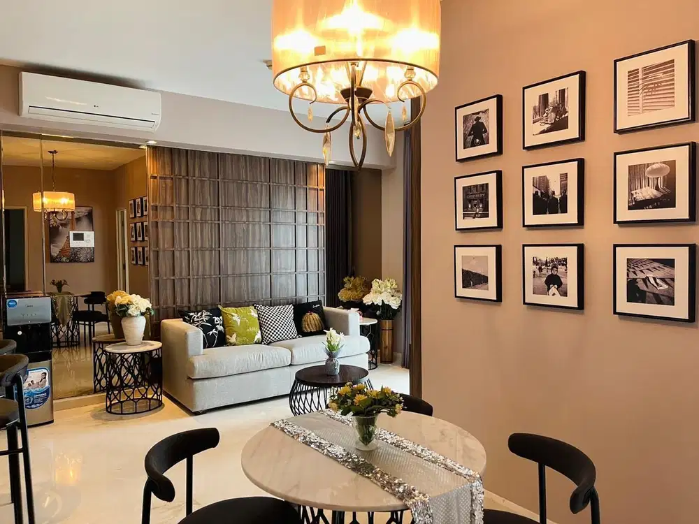 THE PEAK 2BR FURNISHED APARTEMENT TENGAH KOTA SURABAYA
